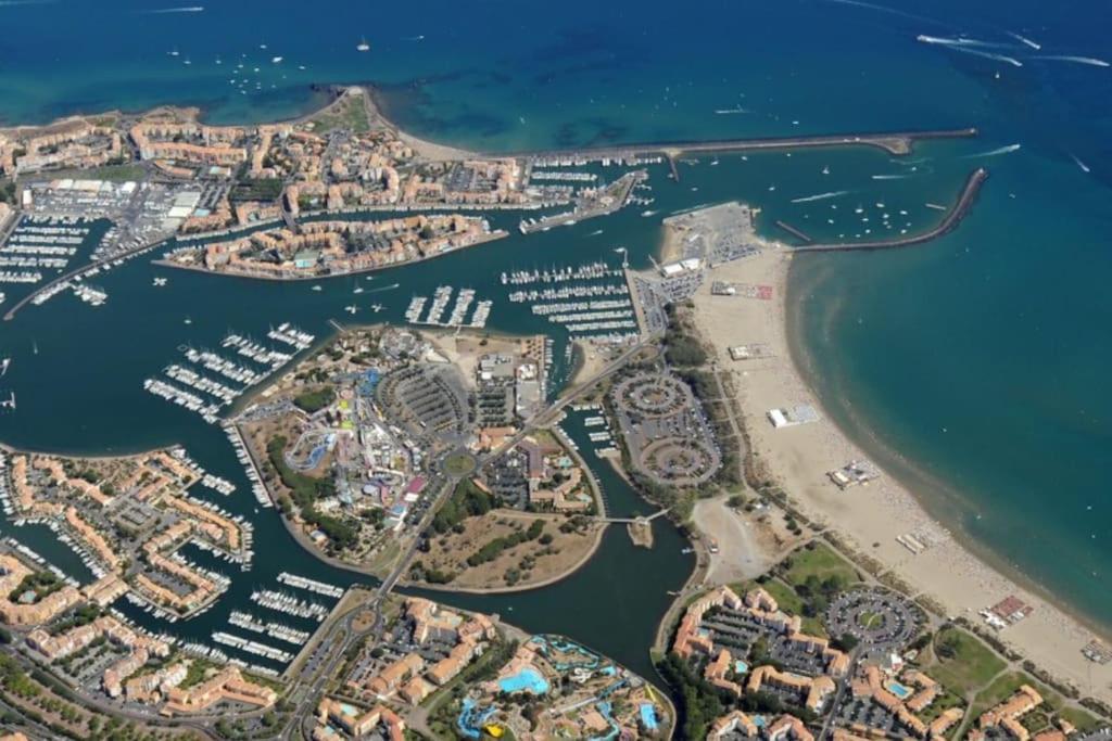 Amouvera C14, T2 Vue Mer, Piscine, Clim, Parking Agde Εξωτερικό φωτογραφία