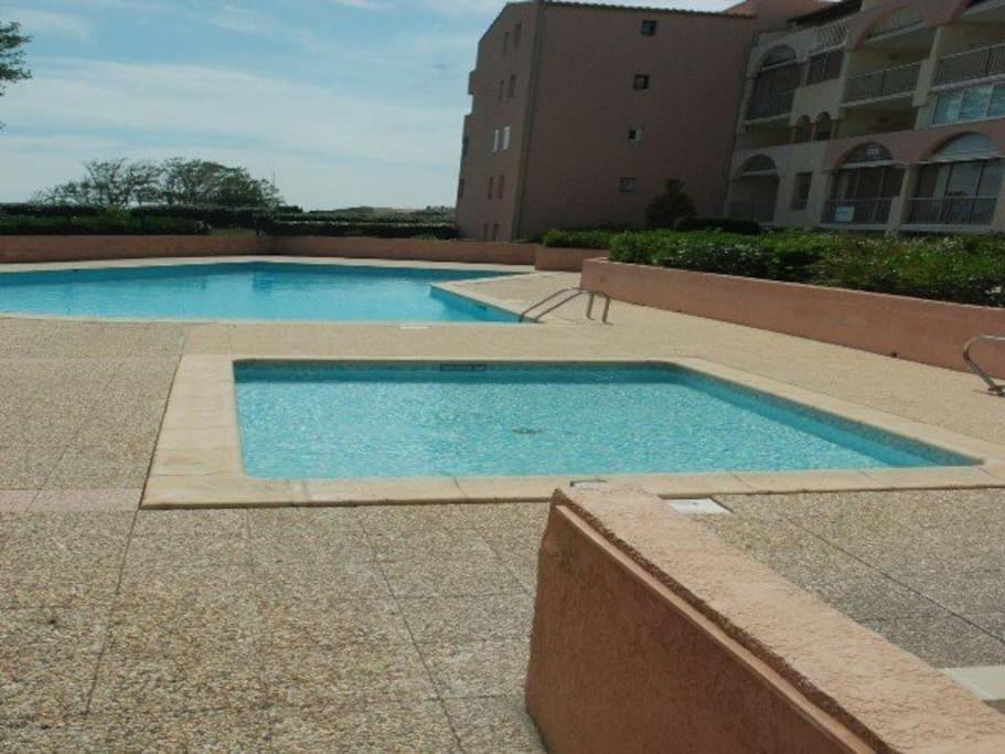 Amouvera C14, T2 Vue Mer, Piscine, Clim, Parking Agde Εξωτερικό φωτογραφία