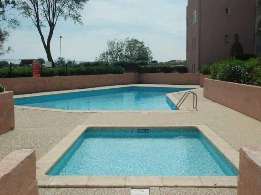 Amouvera C14, T2 Vue Mer, Piscine, Clim, Parking Agde Εξωτερικό φωτογραφία